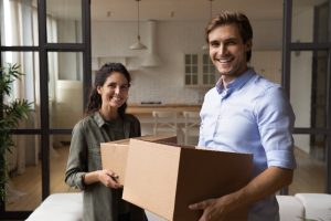 Renters moving in